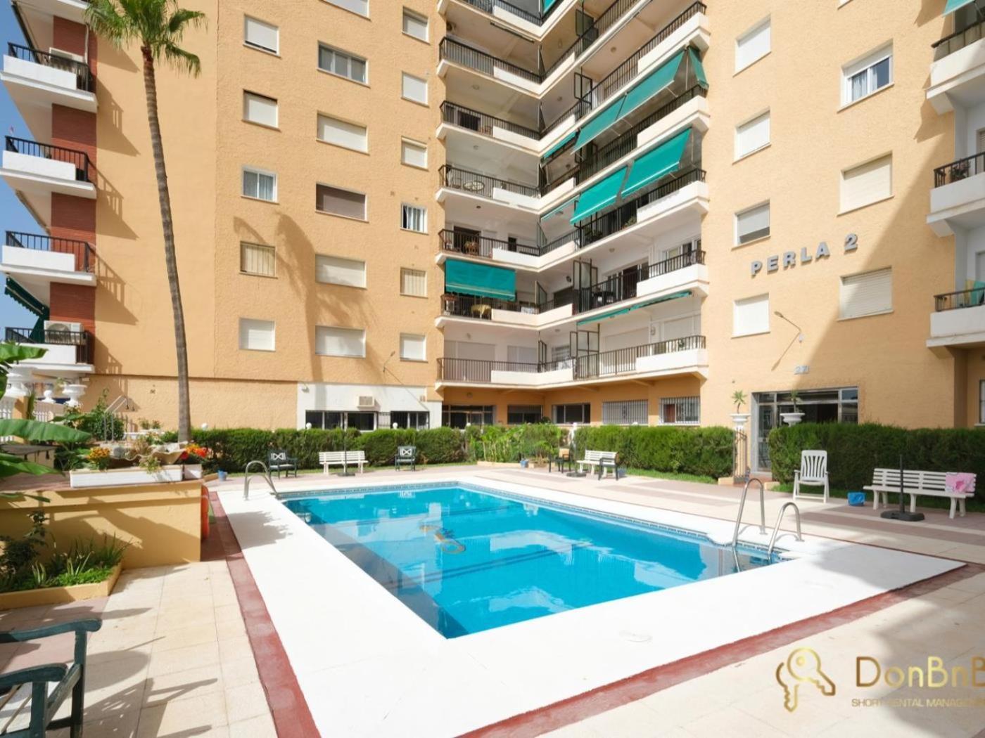 Apartamento Con Piscina En La Primera Linea De Playa De Fuengirola Zimmer foto